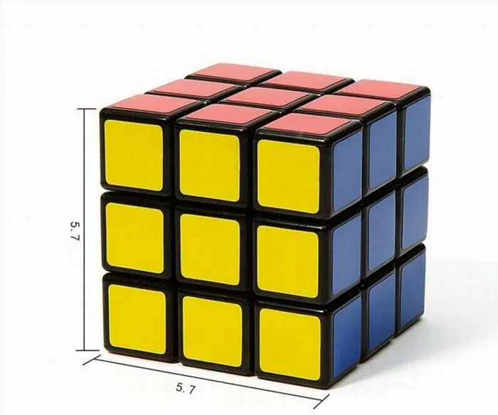 Moq Rubics Cube Rubix 큐브 큐브 마법 큐브 루비 스퀘어 마인드 게임 퍼즐 아이를위한 컬러 다색 5 7x5 7x5 7249c