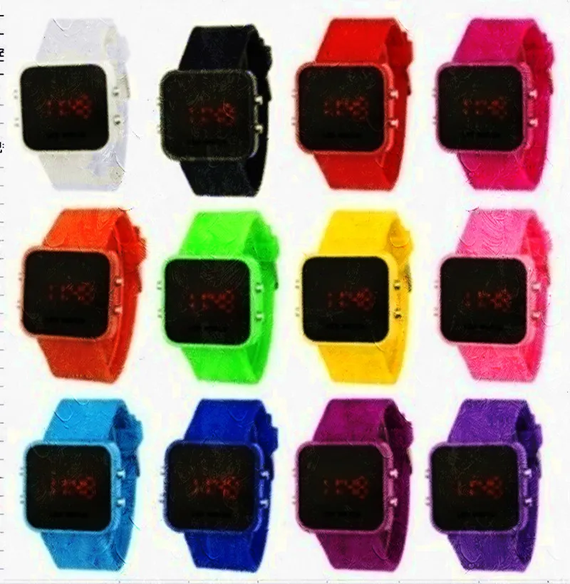 Second Gen Multi Function LED Mirror Watches For Sports And Leisure Uk