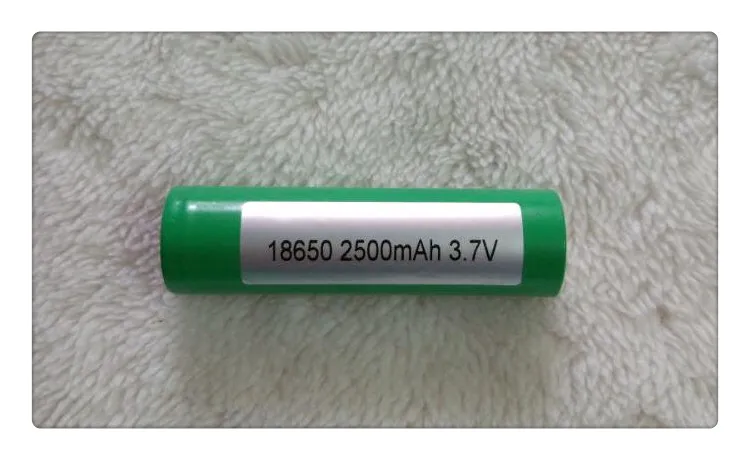 Açık 18650 25R INR18650 25R 20A Deşarj Lthium Piller, Fener Power Pil Için 2500mAh ElektronikCimet