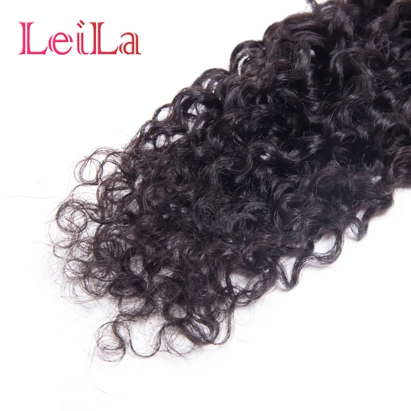 Pince à cheveux brésilienne vierge dans les extensions de cheveux vague profonde bouclée 70120g tête complète 7 pièces un ensemble 8920779