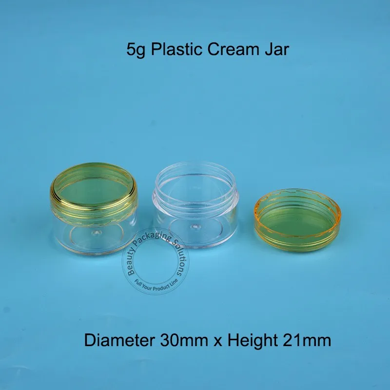 5ml/5g Small Containers With Lids - 35Pcs Plastic Jars With Lids