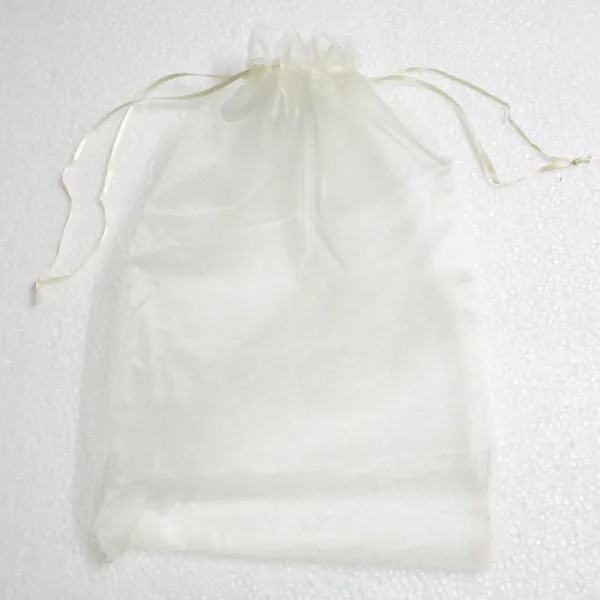 100 pièces grands sacs d'emballage en Organza porte-faveurs pochettes à bijoux faveurs de mariage sac cadeau de fête de noël 20x30 cm 7 8x11 8 in239Y