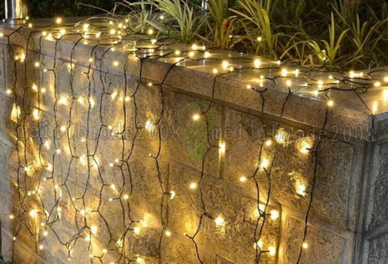 10 M LED Solar String Lights 39FT 100 LED Boże Narodzenie drzewo Dekoracji Lampa na świeżym powietrzu Patio Yard Lawn Garden Krajobraz Wakacyjny Ligh Myy