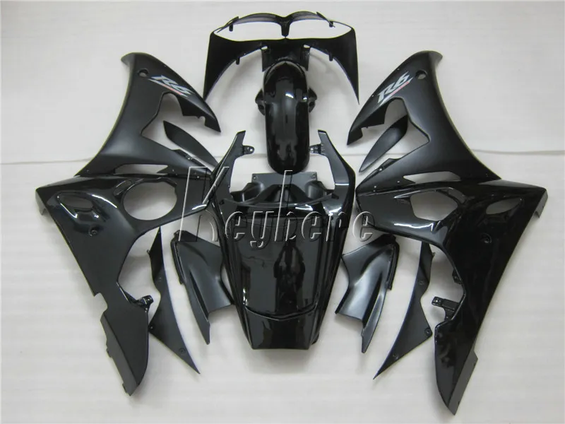 Zestaw do owiewki niższej ceny dla Yamaha R6 2003-2005 Matte Black Fairings Zestaw YZF R6 03 04 05 IY40