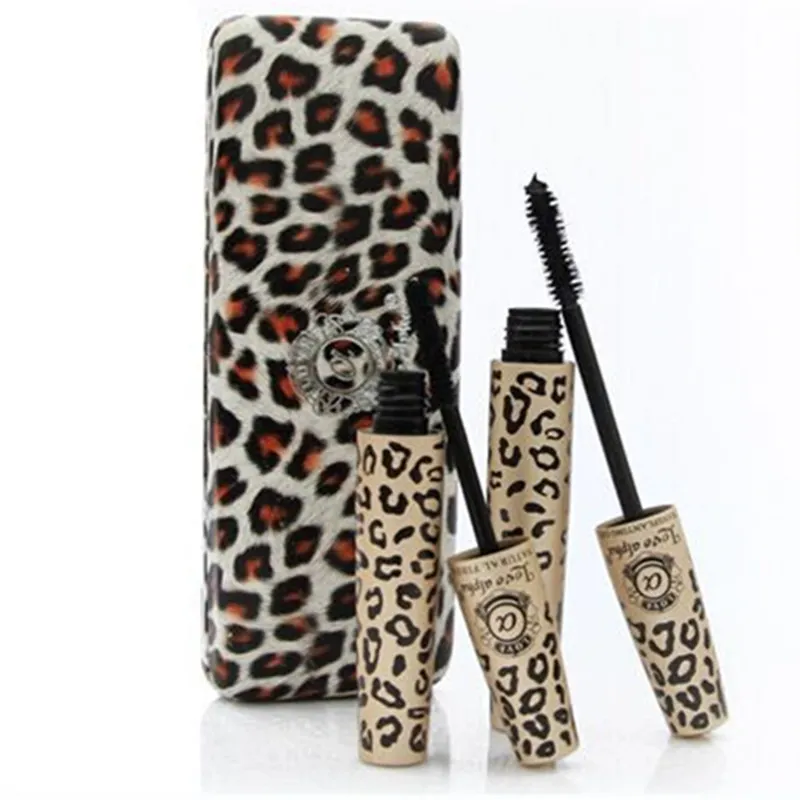 Authentic Love alpha 3D Natural Fiber Mascara 2 in1 set with retail box 1box=2pcs dhl ship