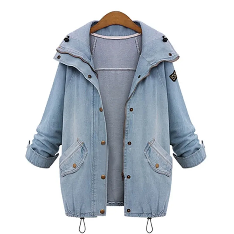 Jaqueta jeans tamanho sales grande