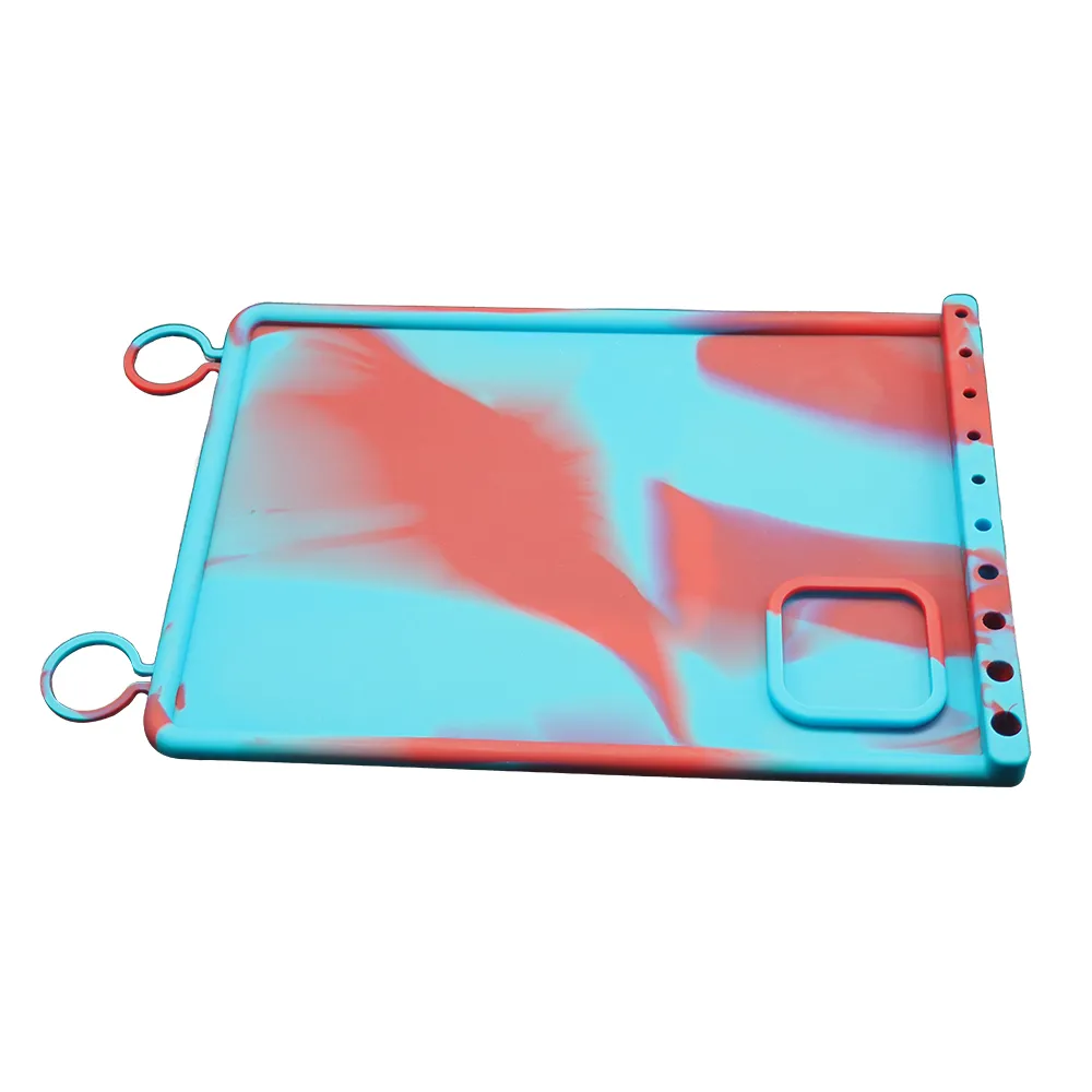 Tout nouveau tapis de cuisson en silicone antiadhésif résistant à la chaleur tapis antidérapants dabs extraits d'huile de cire tampons de silicone personnalisés