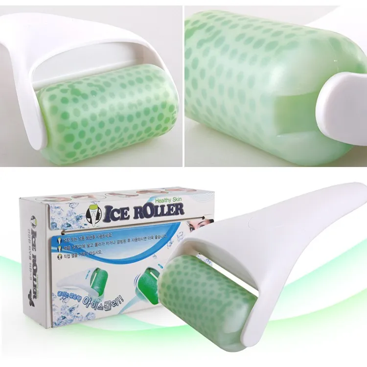 Draagbare Huid Cool Ice Roller Massager voor Gezicht Body Massage Gezichtshuid Zorg voorkomen Rimpel voor thuisgebruik