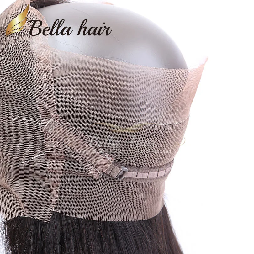 360 Spitze Frontalverschluss mit geradem brasilianischen jungfräulichen menschlichen Haarbündeln färbbares Haar weben Julienchina