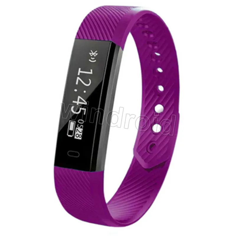 S115 HR S 115 HR Sport Smart Band Smartband Braccialetto Wristband Wristband Monitor Fitnesst Tracker Bluetooth Smartwatch IOS Android