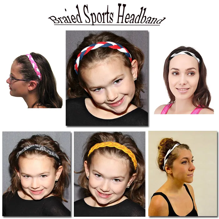 2017 Braided Headbands No Slip Grip Sports Headband From Ce_access, 1.
