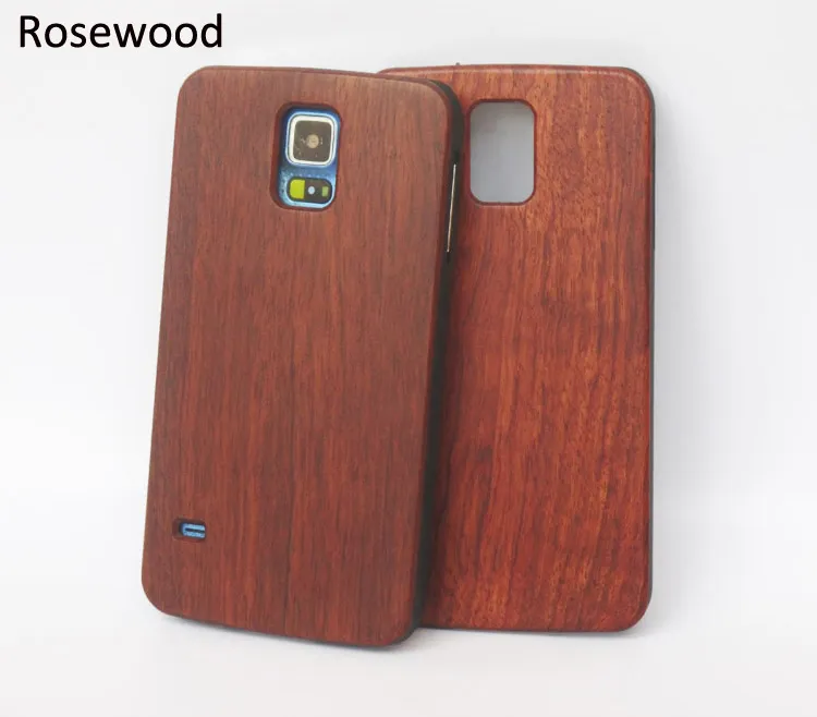 Bois de bambou pour Samsung Galaxy S5 S6 S7 edge s9 s8 étui de téléphone portable couverture arrière rigide en bois pour Iphone 6 plus 7 6s 8 X étuis de téléphone portable