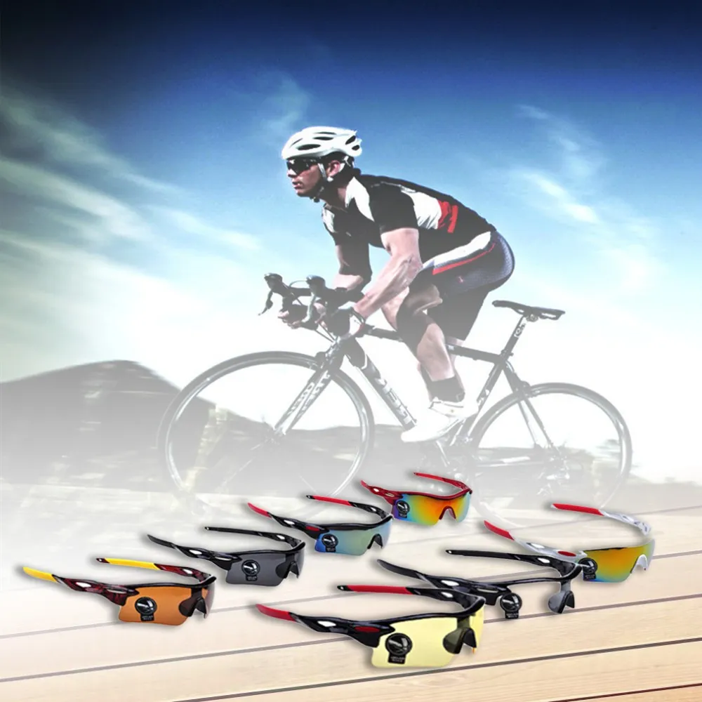 UV400 Bisiklet Bisiklet Binicilik Güneş Gözlüğü Gözlük Açık Hava Spor Gözlük Bisiklet Goger