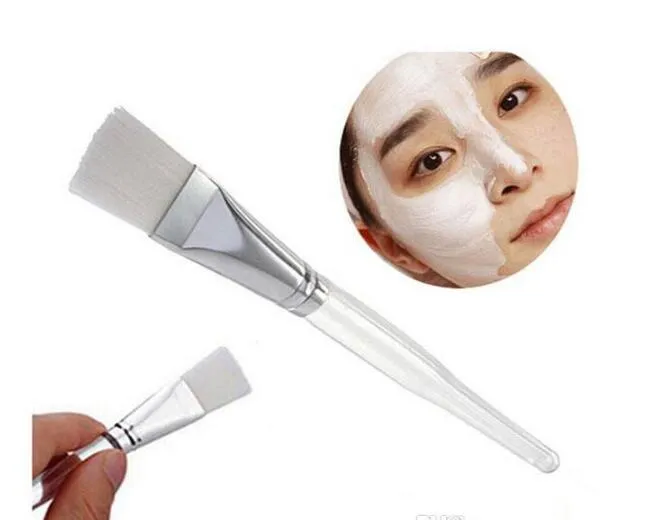 Facial Mask Brush Kit Makeup Brushes Eyes Face Skin Care Masks Applicator Cosmetics Home DIY Facial Eye Mask Use Tools Clear Handle DHL