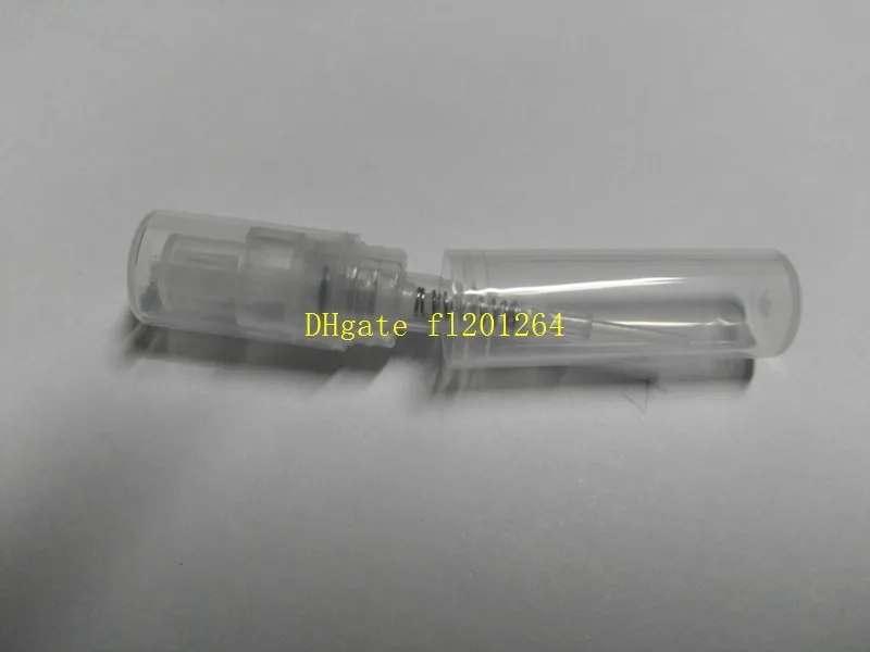 فيديكس دي إتش إل / الشحن السريع الخالي 2ml 3ml مصغرة زجاجة عطر بخاخ بلاستيكية ، تعزيز عينة صغيرة العطور رذاذ