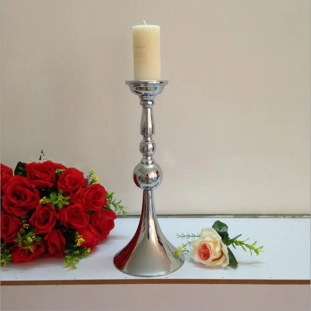 Nuovo arrivo Portacandele a forma di corno Candeliere da tavolo per matrimoni Centrotavola per feste Decorazione per la casa 1 lotto = 10 pezzi