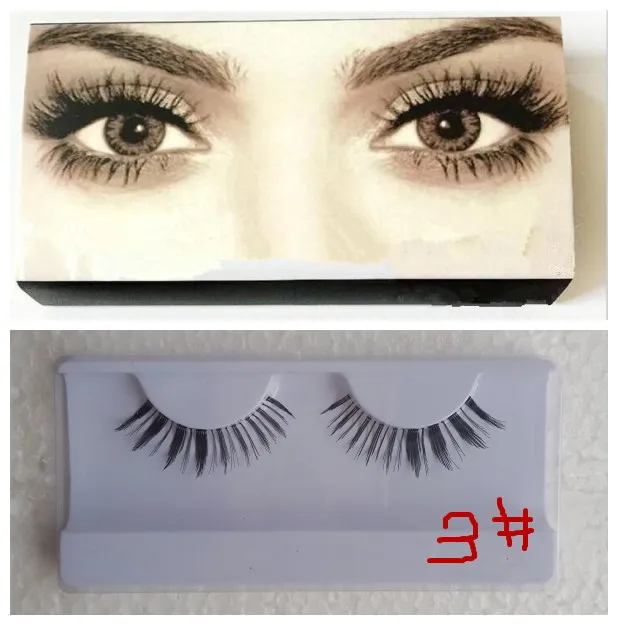 Maquiagem Falsas Eyelash Eyelash Extensões Handmade Fake Cílios