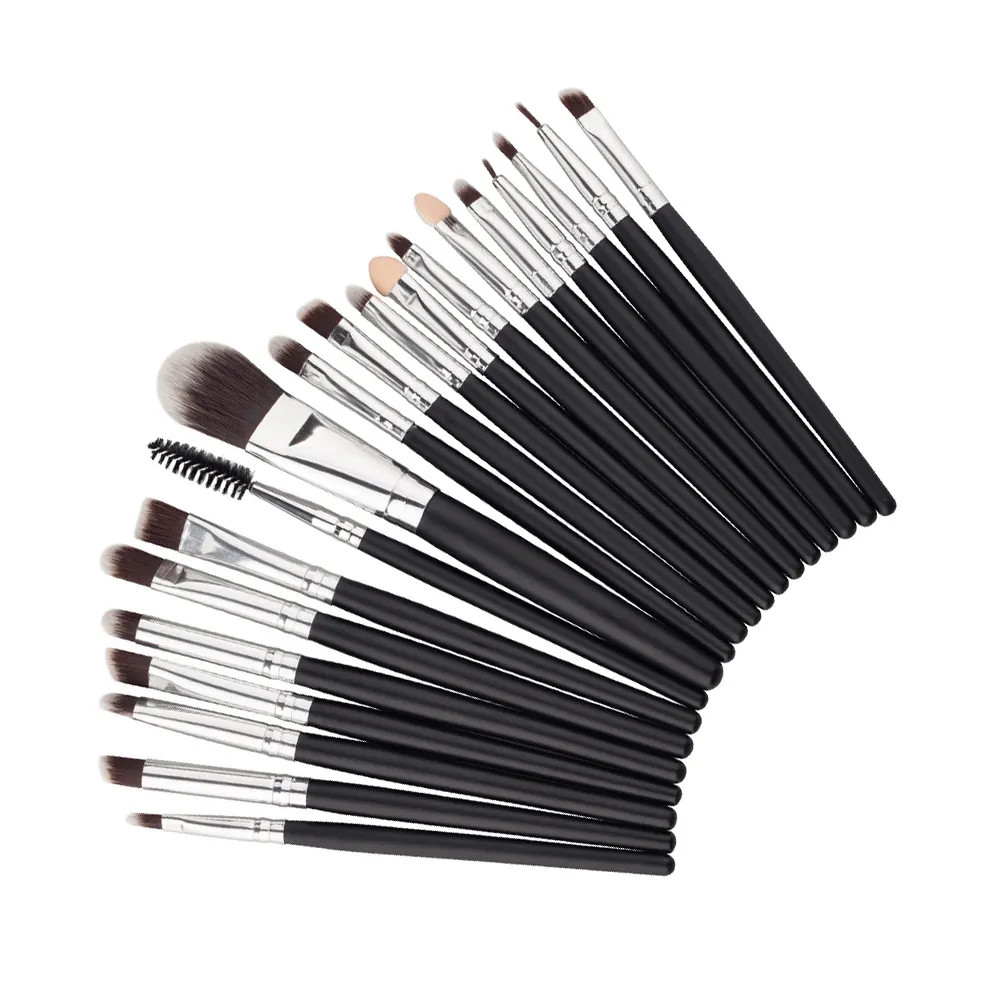 Compõem pincéis Eye Shadow Brushes 18 Cores Superior Soft Pincel Kabuki Kit Set Cosméticos Maquiagem Maquiagem Escovas