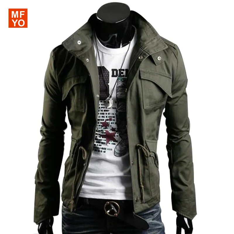 Wholesale- men jacket men's coat fashion clothes hot sale autumn overcoat outwear Free shipping wholesale retail collar 