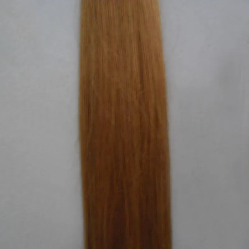 27 Strawberry Blonde Brazilian virgin keratin hair extension I tip human hair extensions 100g/strands blonde straight human hair extensions