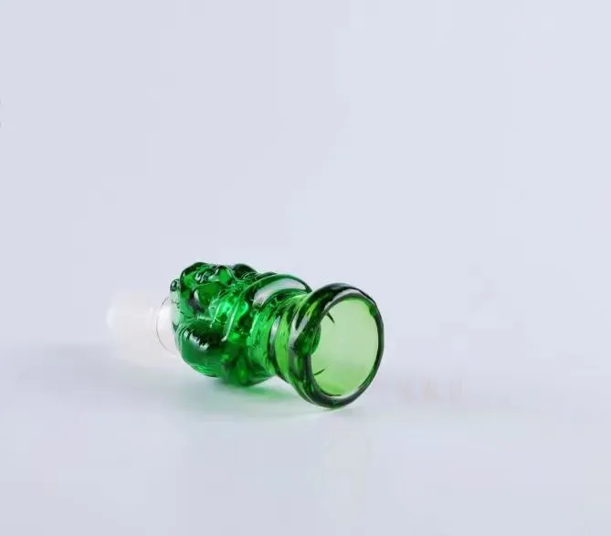 Zubehör für Hornblasen-Glasbongs, bunte Mini-Mehrfarben-Handpfeifen aus Glas, bestes Löffelglas