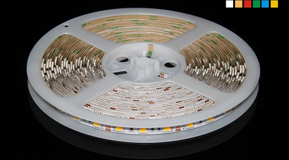 무료 배송 유연한 LED 스트립 빛 SMD5050 DC24V / DC12V 60LEDS / M IP20 IP65 IP68 휴일 파티 조명 ledstrip 테이프 램프 홈 장식