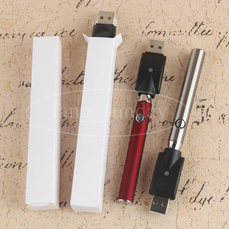 Vape Pen Kartridge Prosium Bateria Bezprzewodowa Ładowarka USB Pakiety Blister Opakowania 350 MAH Vaporizer Mods CE3 Electronic Cigare