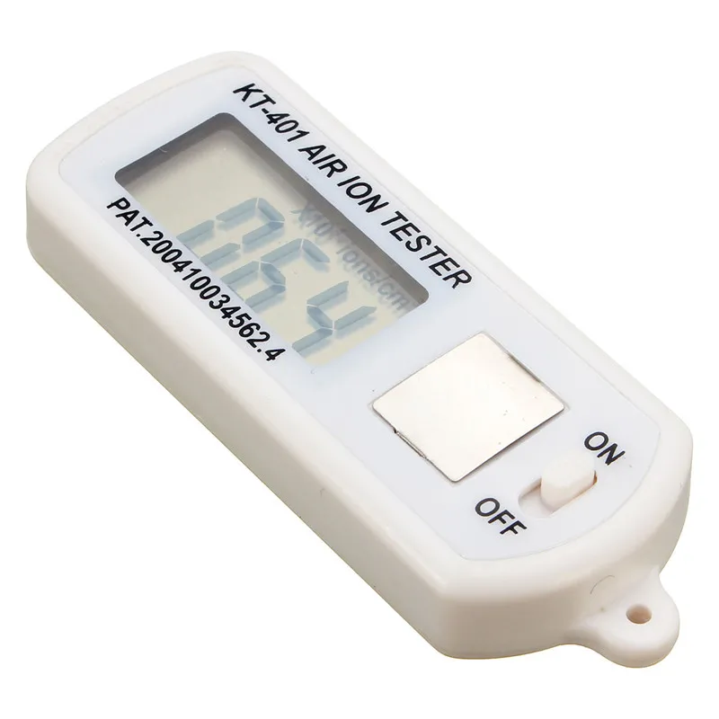 Freeshipping new Best Quality Air Ion Tester Meter Counter -Ve Negative Ions With For Peak Maximum Hold New
