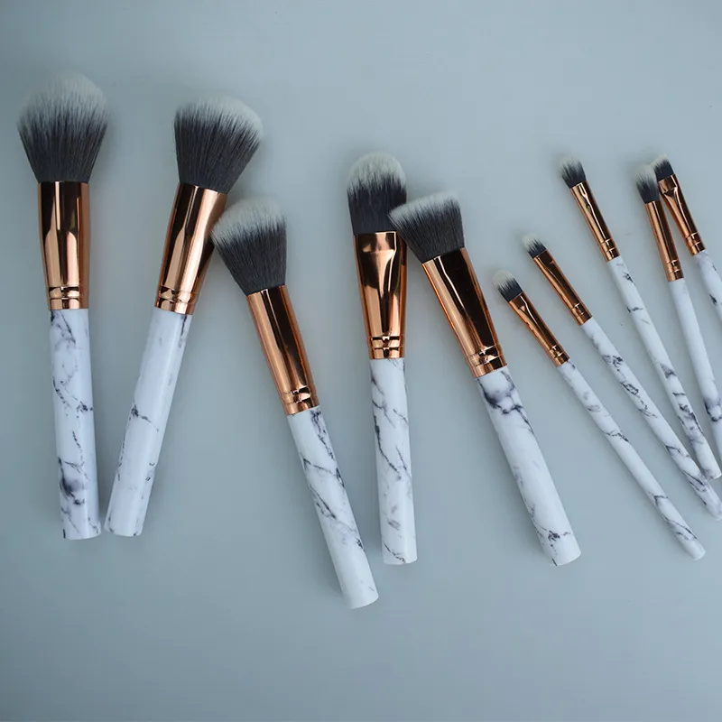 Marble Makeup Brush Marbling Pro Eye shadow brushes Marble Brush Multi function BB Cream Brusher Eyeline Cosmetic tool drop ship