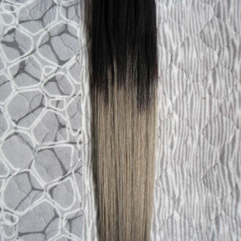 Ombre Brazilian Micro Loop Nano Ring Harlow Hair Extensions 100g/1B