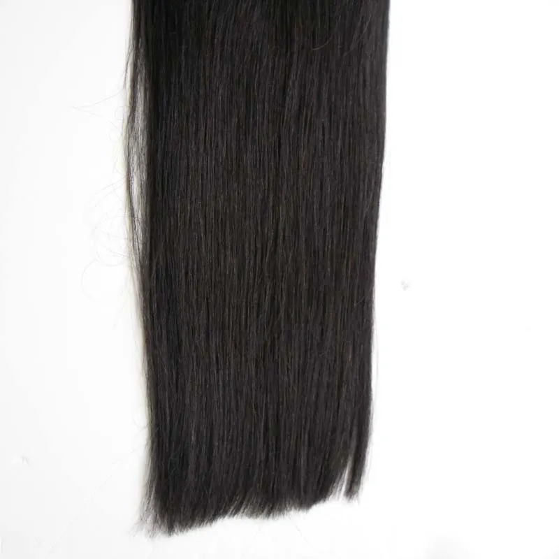 Utilisation de cheveux humains 200g Bande de couleur naturelle dans des extensions de cheveux humains