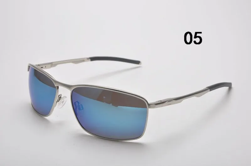 2017コンダクタースタイルメンクラシック航空サイクリングアイウェアサングラス偏光レンズアルミニウムドライビングサングラス4390045