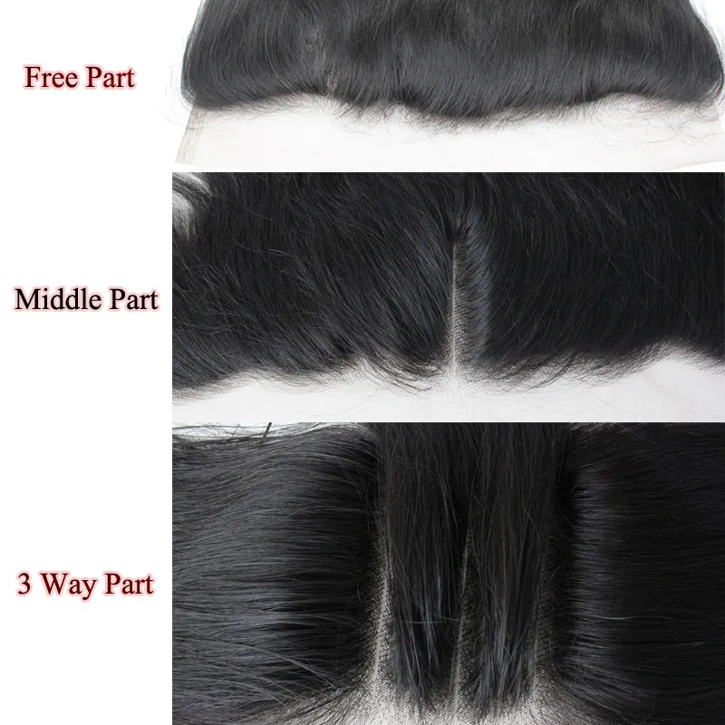 13x4 HD Koronki Frontal Hurtownie 8A Brazylijski Ciało Fala Kręcone Proste Ucho do Uszy Zamknięcia 1B Dziewicy Human Hair