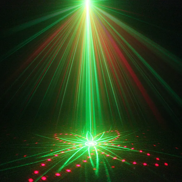Mini 20 RG Patterns Laser Projector Stage Equipment Light 3W Blue LED Mixing Effect DJ KTV Show Holiday Laser Stage Lighting L20RG