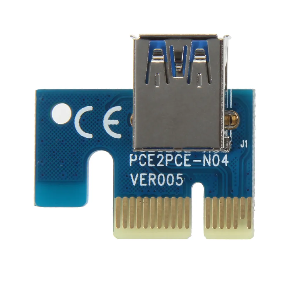 Бесплатная доставка 10шт 60см USB 3.0 с интерфейсом PCI-е 1x до 16х Райзер расширитель PCI Экспресс карта с интерфейсом SATA 15-контактный к 4-контактный кабель питания для Bitcoin Шахтера