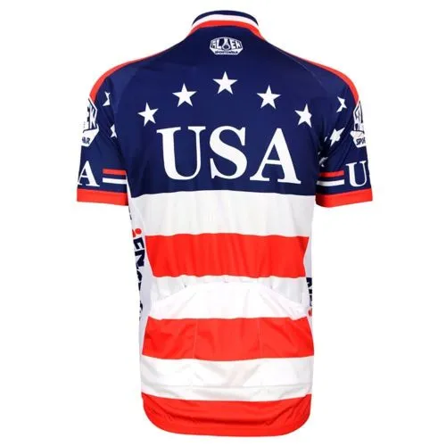 2024 New USA Cycling Jersey Abbigliamento da bicicletta Germania Spagna UK USA National Team MTB Bike Tops