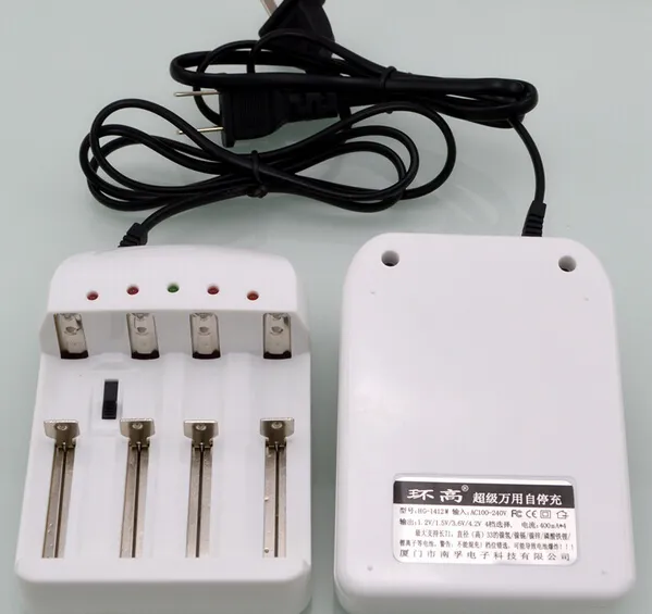 Chargeur USB Pour Piles 18650 / 17670 / 14500 / 16340 - Chargeur 1 Emplacement 3.7V Avec Protection Et Indicateur LED