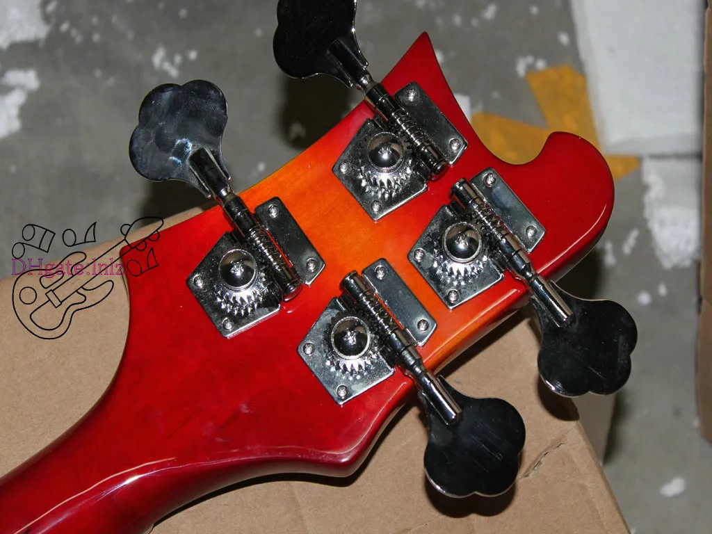 Custom 4 String Electric Bass Short Scale Bass Guitar In