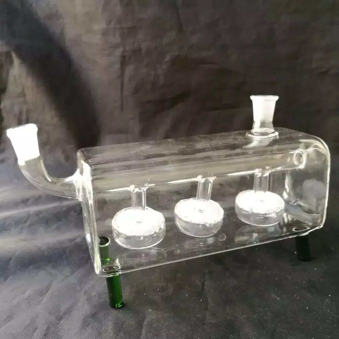 透明クロスチューブホーカーガラスボンズアクセサリー、ガラス喫煙パイプカラフルなミニマルチカラーハンドパイプ最高のスプーンガラスパイプ