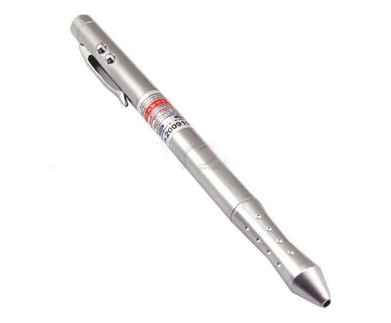 lot 4 In1 Presentatie Laser Pointer Ball Pen PDA Stylus Pen Led Light Laser Pen 00012504369