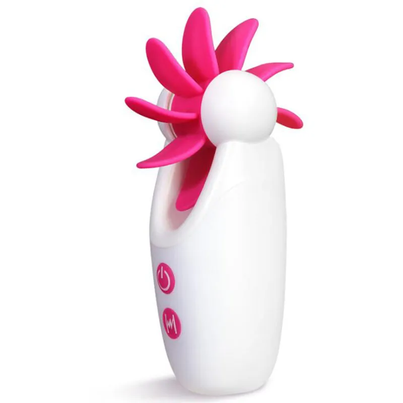 AA Designer Sex Toys Unisex TSY Licking Toy 7 velocità di rotazione vibrante lingua del sesso orale Vibratori del clitoride femminile giocattoli del sesso del seno in silicone per le donne