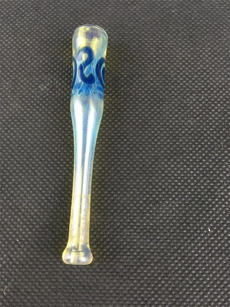 Altın fumed onehitter boru renk değiştirme özelliği dia 11mm yaklaşık 3quot uzunluğunda güzel yapılmış1837560