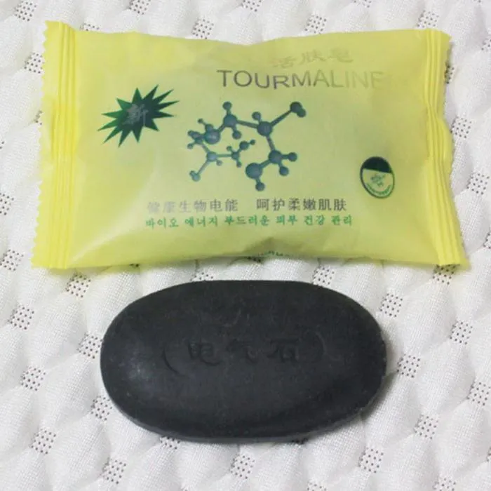 High Quality Tourmaline Soap Personal Care Handmade Soap Face & Body Beauty Healthy Care With 