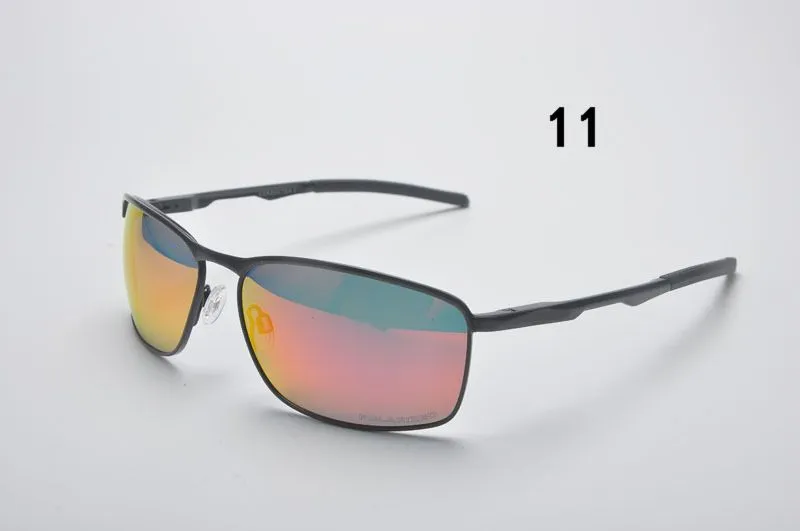 2017コンダクタースタイルメンクラシック航空サイクリングアイウェアサングラス偏光レンズアルミニウムドライビングサングラス4390045