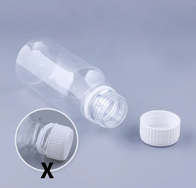 Wholesale 150ml Transparent Plastic PET Bottle With Scale, Empty Bottle, Small  Bottle, Clear Liquid Bottles Screw Safety Cap From Miraclecottage, $84.03