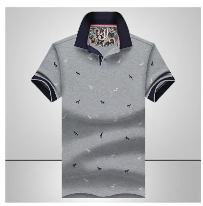 Hommes mode affaires chemises décontractées coton à manches courtes Camisas col montant homme chemise hauts livraison gratuite nouveau
