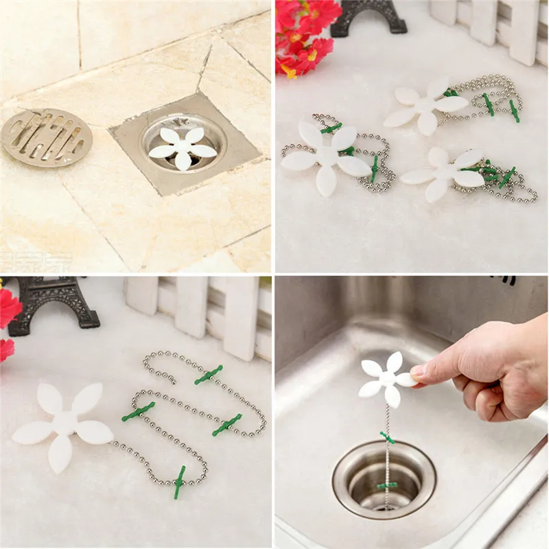 Bathroom Hair Sewer Filter Drain Outlet Kitchen Sink Filters Strainer Cleaner Anti ging Floor Wig Removal Tools6293821