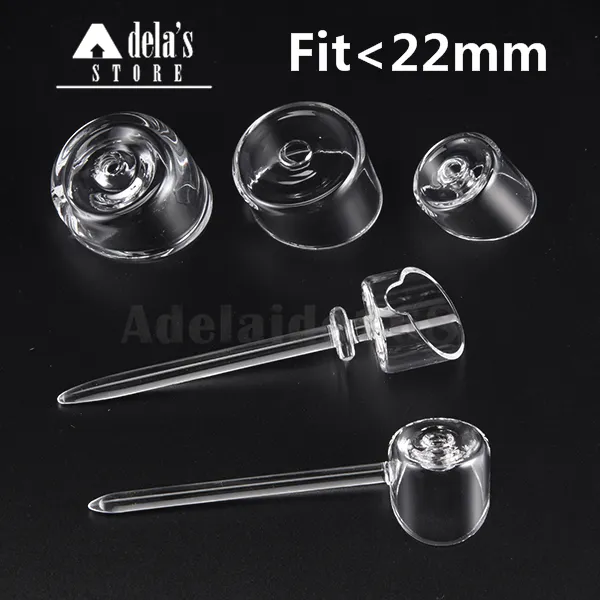 Quartz Carb Cap voor 2mm 3mm 4mm Banger Nail Rook Glas Bong Bangers Nagels Enail Kom Diameter 22mm DAB RIG