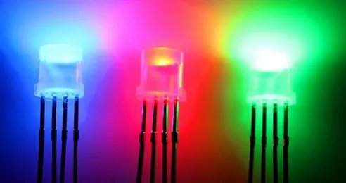 MIX Flat Top 5mm RGB LED Diode Common Anode/Cathode Available
