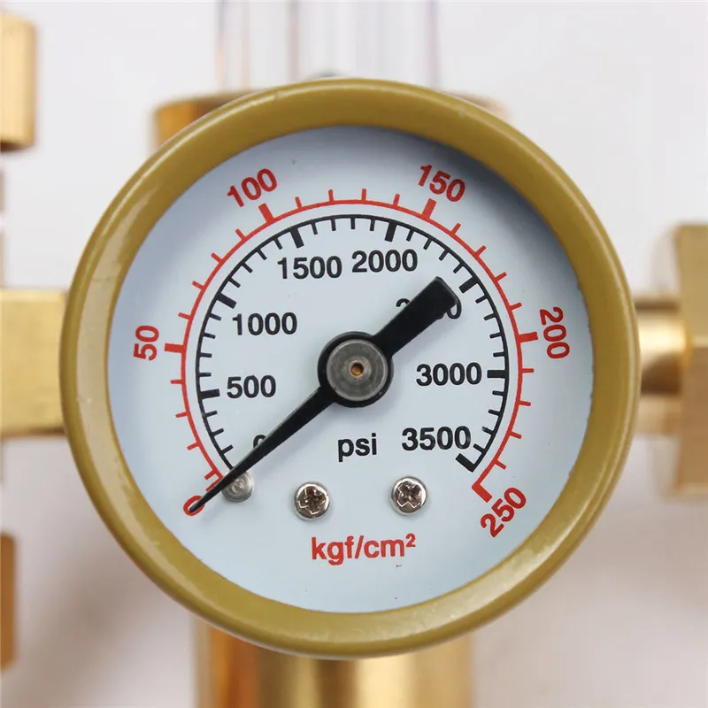 Régulateur d'argon 0-25Mpa CO2 Mig Tig-mètre régulateurs de gaz